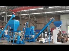 Linha de produção de pellets de madeira de biomassa