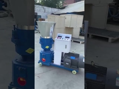 Pelota de alimentação de gado de molde plano que faz a máquina de pelota de alimentos para animais de cabra de porco