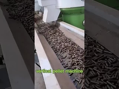 Máquina de pellets de biomassa vertical de grande capacidade
