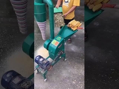 Arroz triturado palha trigo palha grão milho palha triturador triturador de martelo máquinas agrícolas Elect