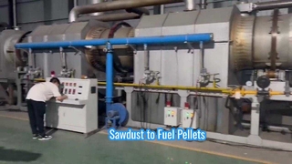 Forno de carbonização contínua