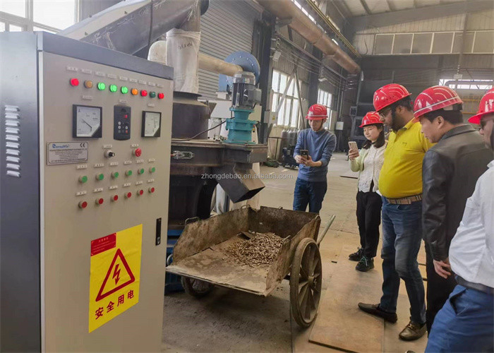 O anel vertical do de alta capacidade morre serragem da máquina da pelota da biomassa que processa a máquina de madeira da pelota com CE
