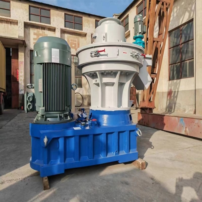 linha de produção da pelota da biomassa de 2-3tph Ring Die Pellet Machine Whole com CE