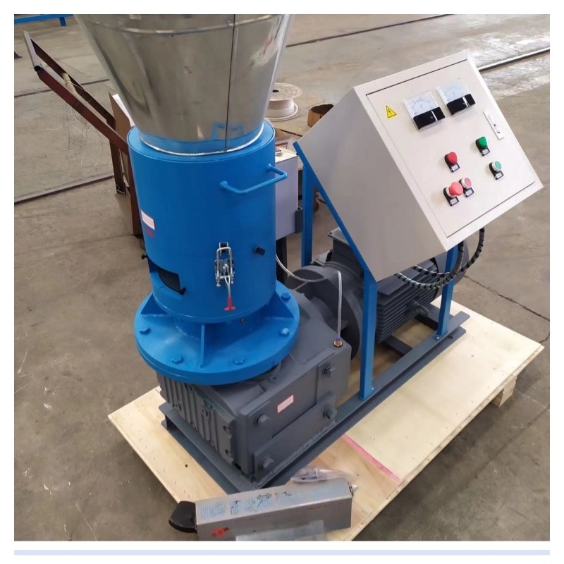 Madeira de madeira Chip Pellet Machine High Density da biomassa do moinho da pelota do dado do plano 500KG/H
