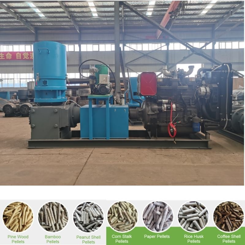 55-160kw Power Wood Pellet Mill para tensão personalizada e 380V / 50HZ / 3Fase Operation