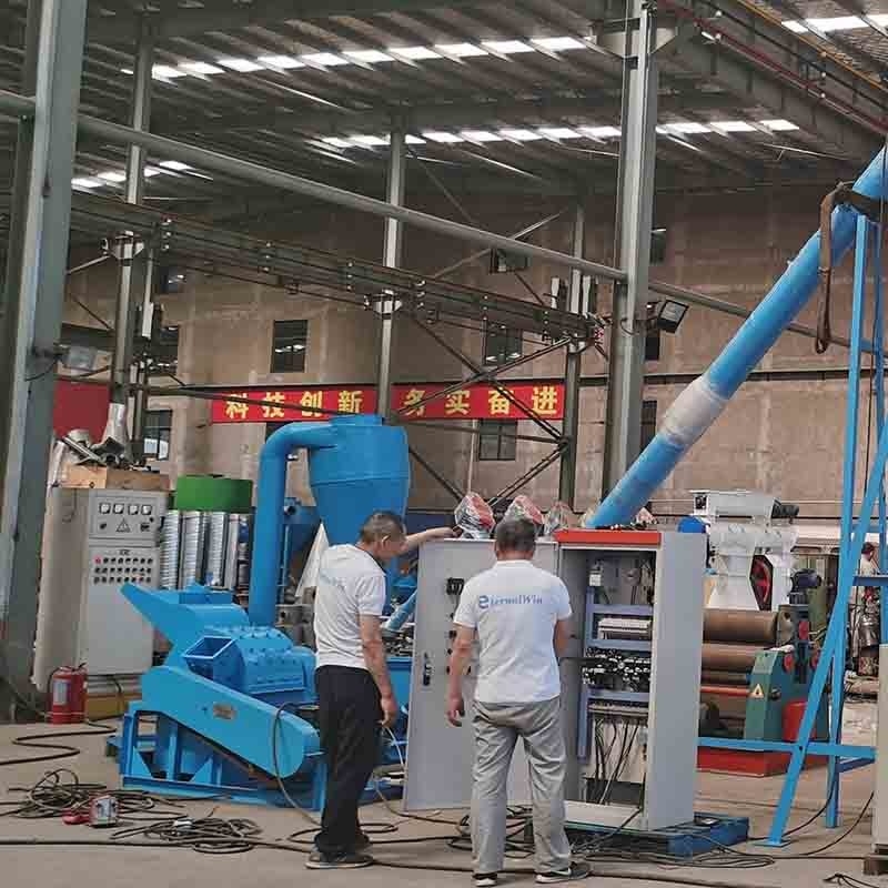 linha de produção de madeira pelota da pelota 600-800kg/H da biomassa que faz o dado do plano da máquina