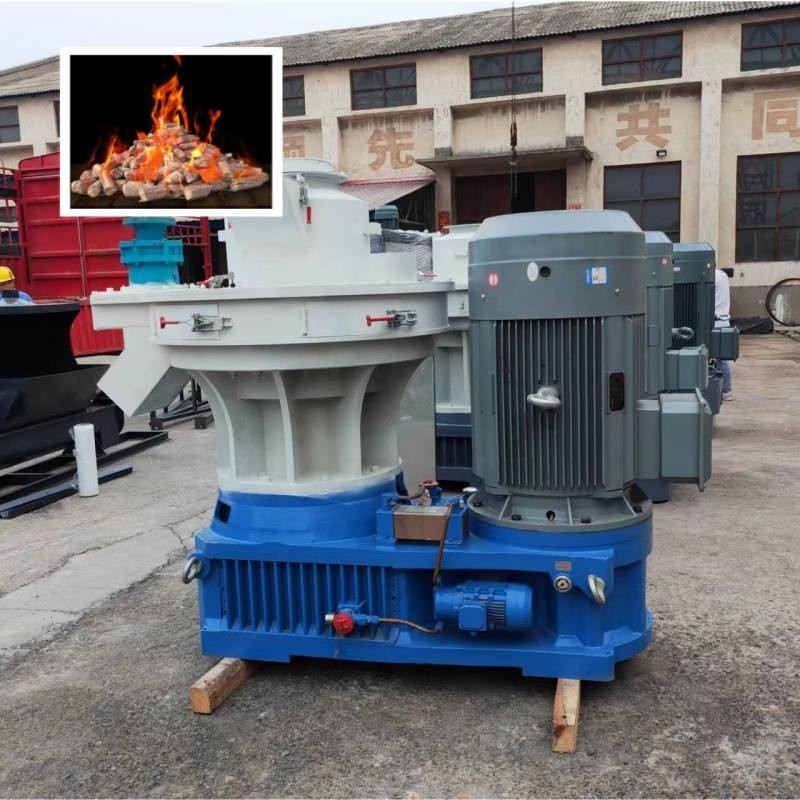 moinho de 1t/H Ring Die Biofuel Wood Pellet para Chips Waste Wood Pelletizer de madeira