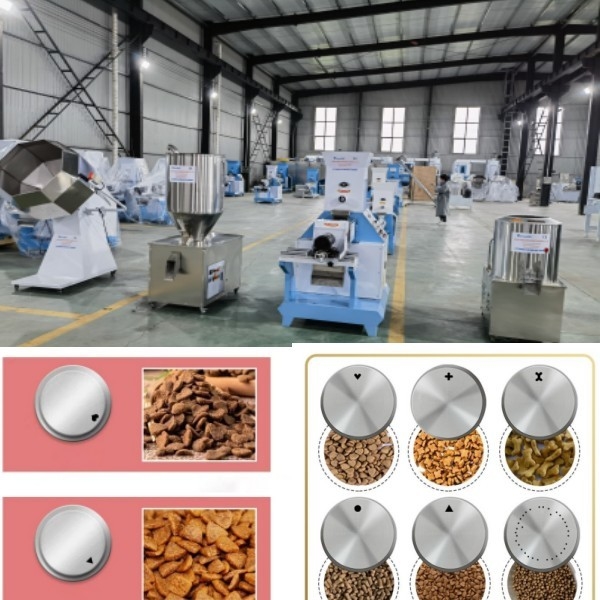 linha de produção de flutuação da alimentação dos peixes da máquina animal da extrusora da alimentação do gato do cão de estimação com bom de alta capacidade