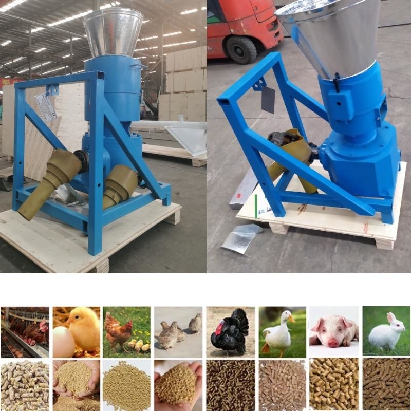 Moinho da pelota do PTO/granulador conduzidos trator da máquina pelota da alimentação para a alimentação animal