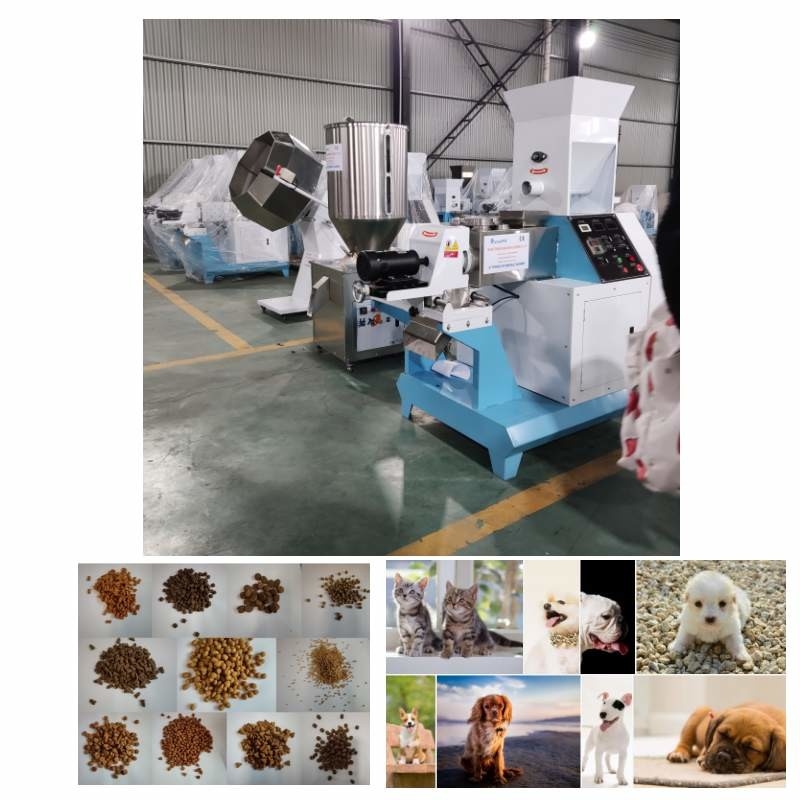 Tipo seco personalizado moinho da extrusora da alimentação animal para o produto da cultura aquática