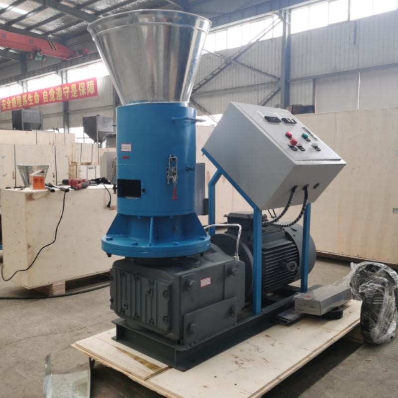Pelota de combustível da biomassa da casca de Straw Wood Pellet Mill Rice que faz a máquina 100 - 1000 quilogramas