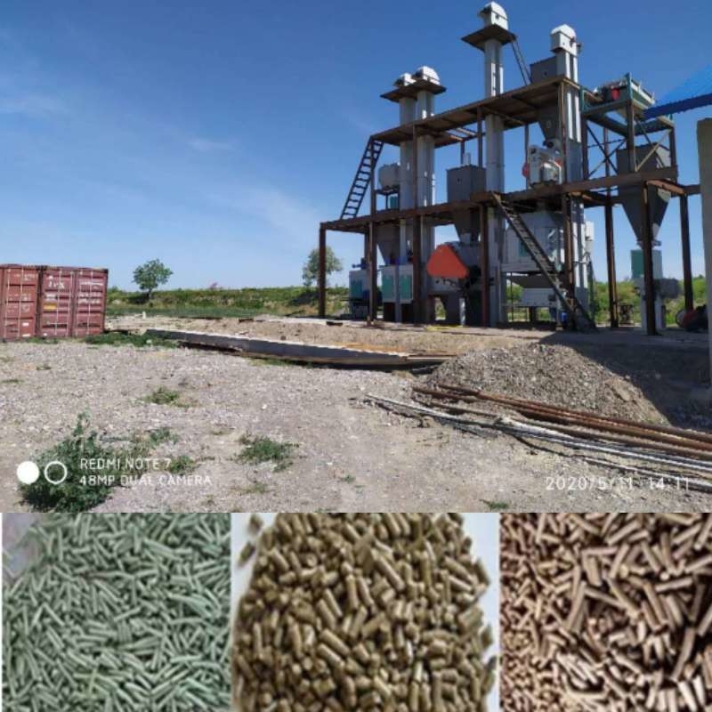 Máquinas de processamento de alimentos para animais 2-18mm Ring Die Granulator Pellet Mill Pellet Making Animal Feed Pellet Machine Farm