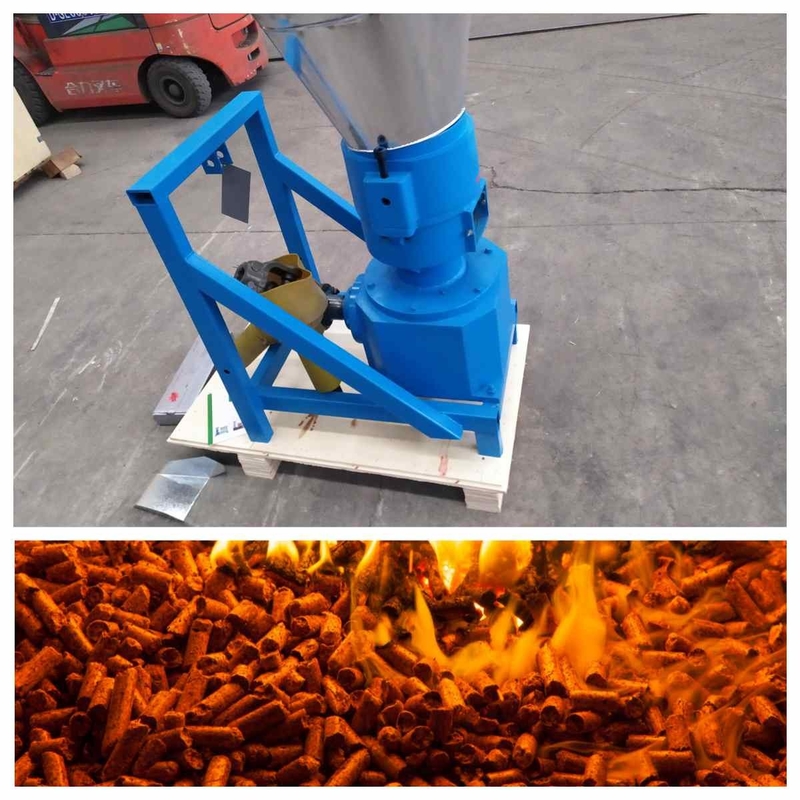 Moinho de pellets PTO com aço ligado 80-1000kg/h Capacidade Tractor potência 10-80hp