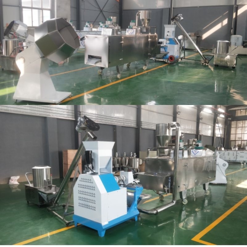 Tipo seco automático moinho de alimentação de flutuação dos peixes da máquina da extrusora dos alimentos para animais de estimação da extrusora da alimentação dos peixes
