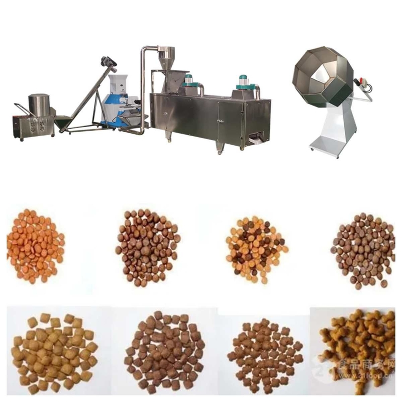 Os peixes de flutuação automáticos alimentam a linha de produção linha de produção dos alimentos para animais de estimação da alimentação dos peixes
