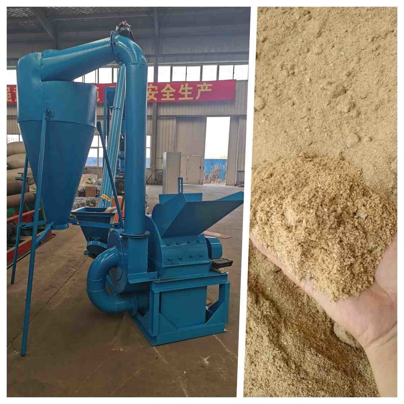 15kw 500kg/H ramifica o moedor de madeira Machine de Chips Wood Chips Shavings Crushing 420-3