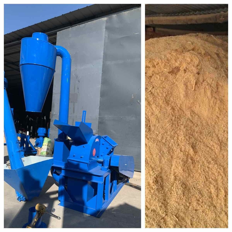 15kw 500kg/H ramifica o moedor de madeira Machine de Chips Wood Chips Shavings Crushing 420-3