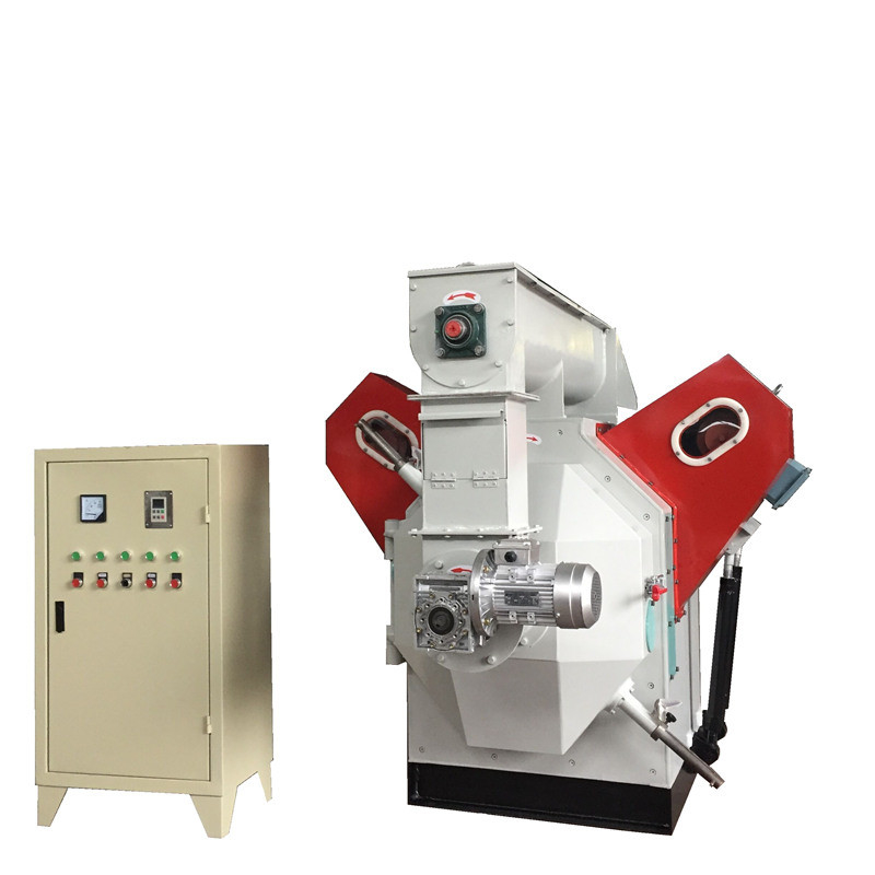 alimentação animal Ring Die Pellet Machine 55kw do moinho horizontal da pelota 0.8-4t/H