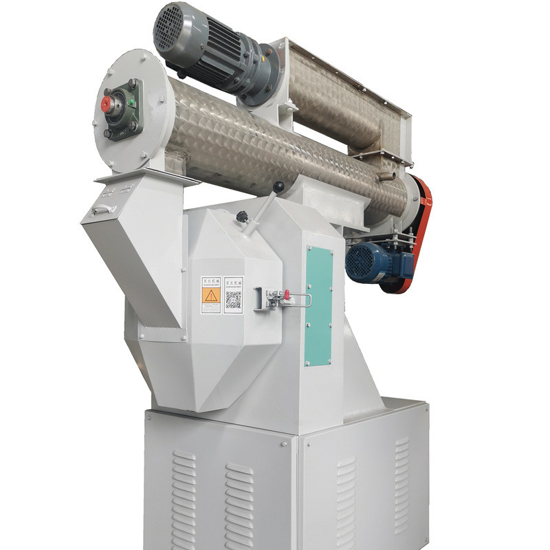 carneiros do gado da máquina do moinho da pelota 1tph os grandes alimentam Ring Die Pellet Machine horizontal