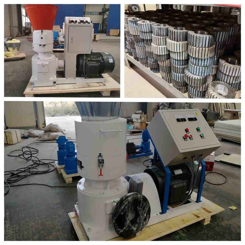 fabricante da pelota da alimentação de galinha do moinho 300kg/H 500kg/H 800kg/H da pelota da alimentação de 11kw 15kw 22kw