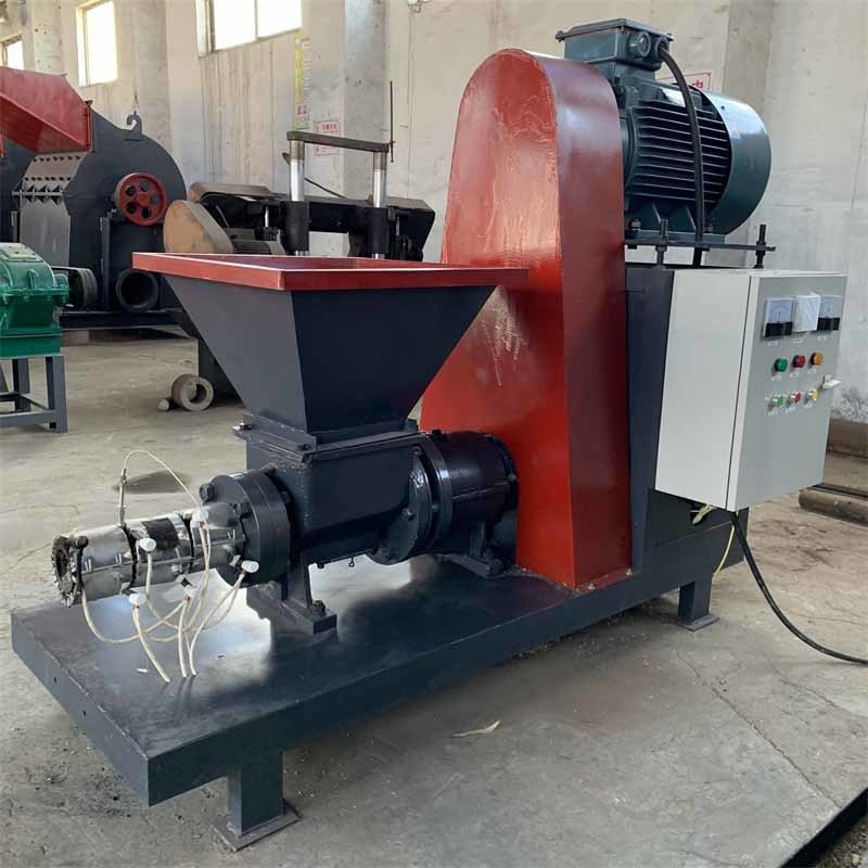 carvão amassado da haste do milho da máquina da ladrilhagem da biomassa da casca do arroz 300kg/H que faz a máquina