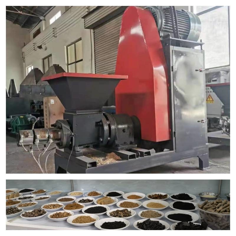 8-10% máquina do carvão amassado do combustível biológico da densidade da máquina 1.1-1.3g/Cm3 da ladrilhagem da biomassa da umidade