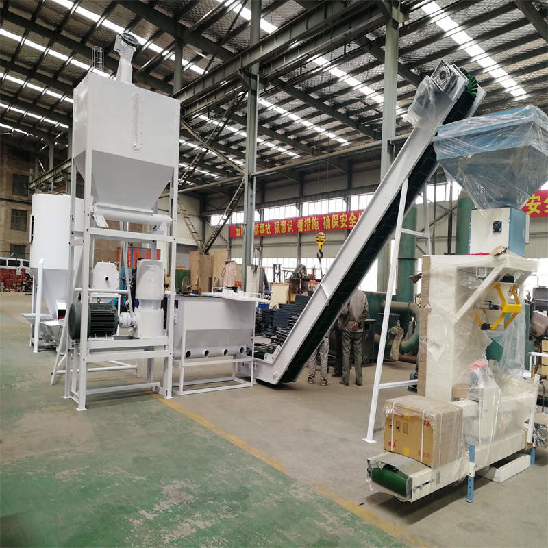 Linha de produção de pellets de madeira de 60-200kw