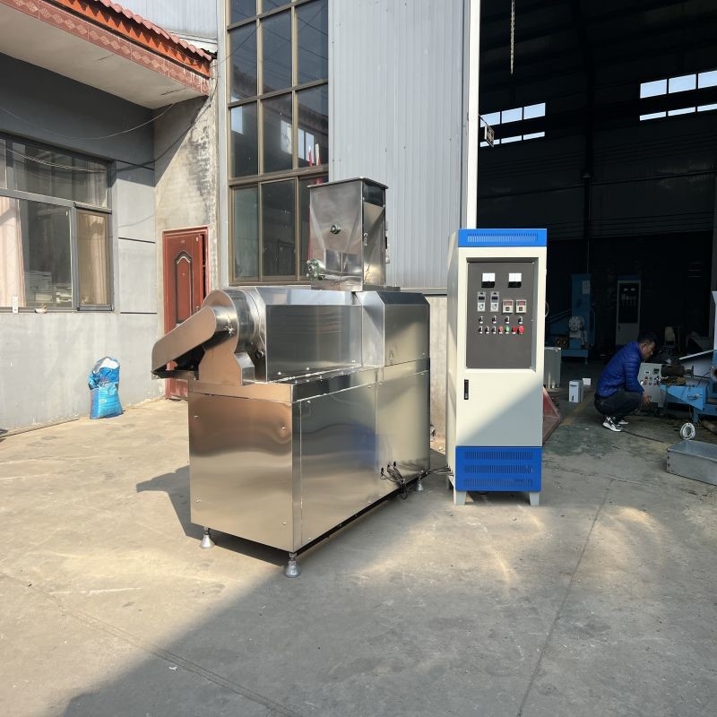 500 kg/h Extrusor de alimentação para peixes de tipo seco de aço inoxidável
