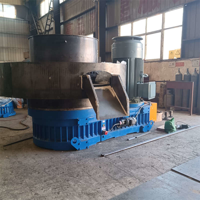 Máquina de briqueteamento de densidade para biomassa 200-500 kg/h Capacidade de saída 18,5kw Consumo de energia