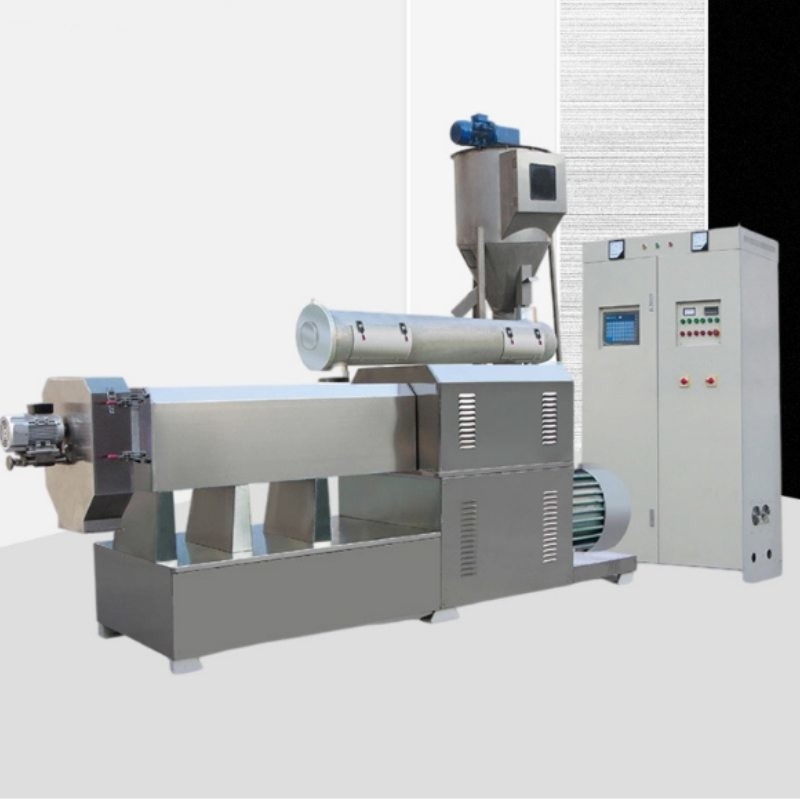 Máquina de extrusão de ração flutuante totalmente automática Linha de produção de ração flutuante para peixes 5,5 kW