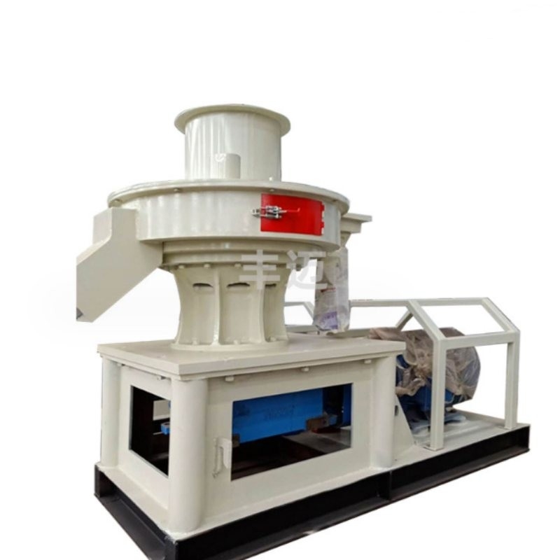 Eficiência Máquina de briqueteamento de biomassa para madeira de palha Briquetes de serradura de palha com 200-500 kg/h Capacidade e 18,5kw