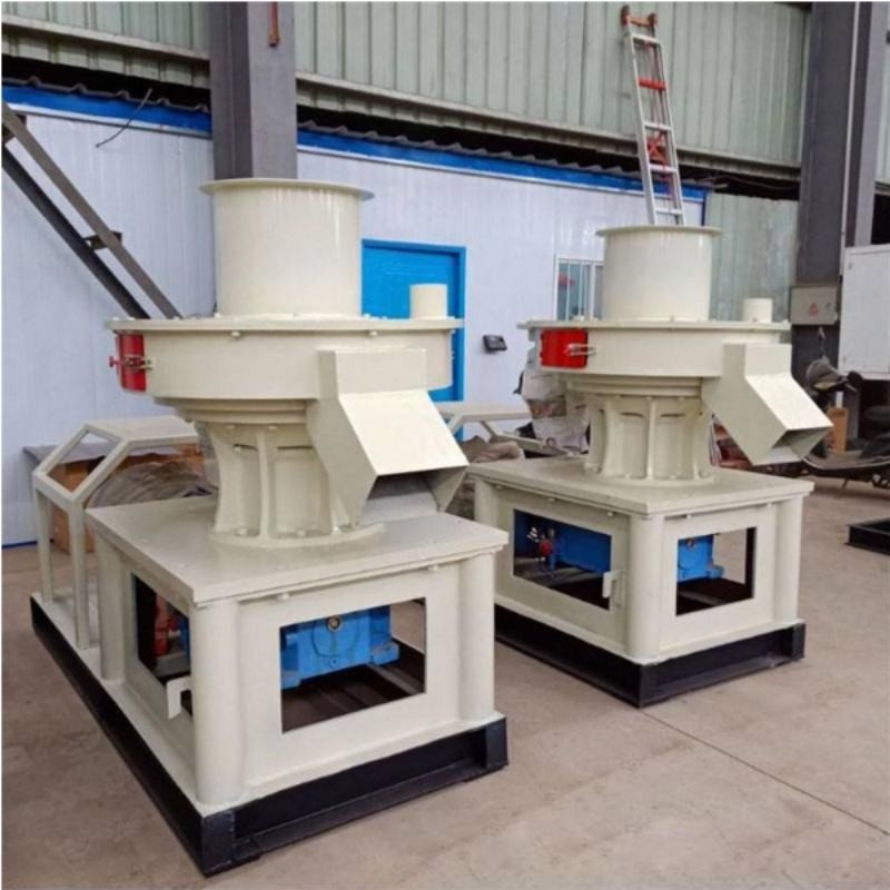 Eficiência Máquina de briqueteamento de biomassa para madeira de palha Briquetes de serradura de palha com 200-500 kg/h Capacidade e 18,5kw