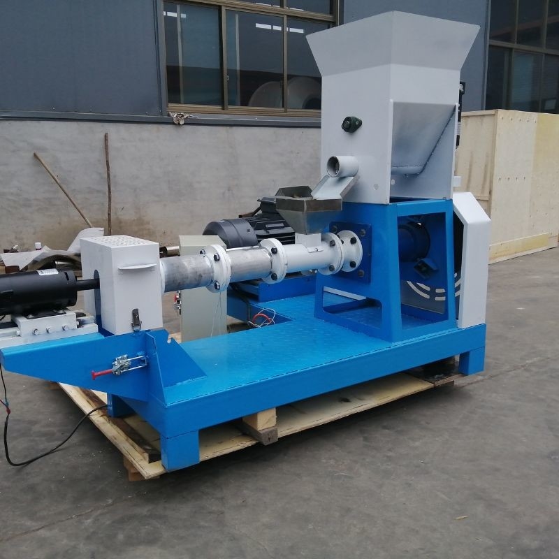 0.4kw 22HP máquina de pellets de alimentação para peixes de tipo seco Extrusora flutuante de alimentação para peixes