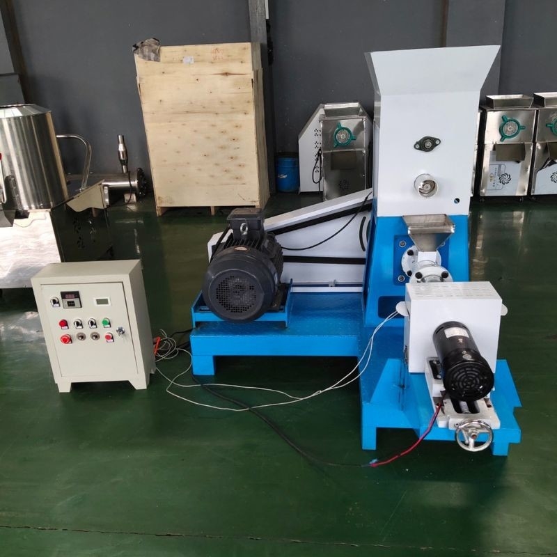 Máquina de extrusão de grãos de soja com gordura total Extrusora de grãos de soja Máquina de fabricação de farinha de soja Aqua Soja Maçã Bastões de alimentação Extrusora
