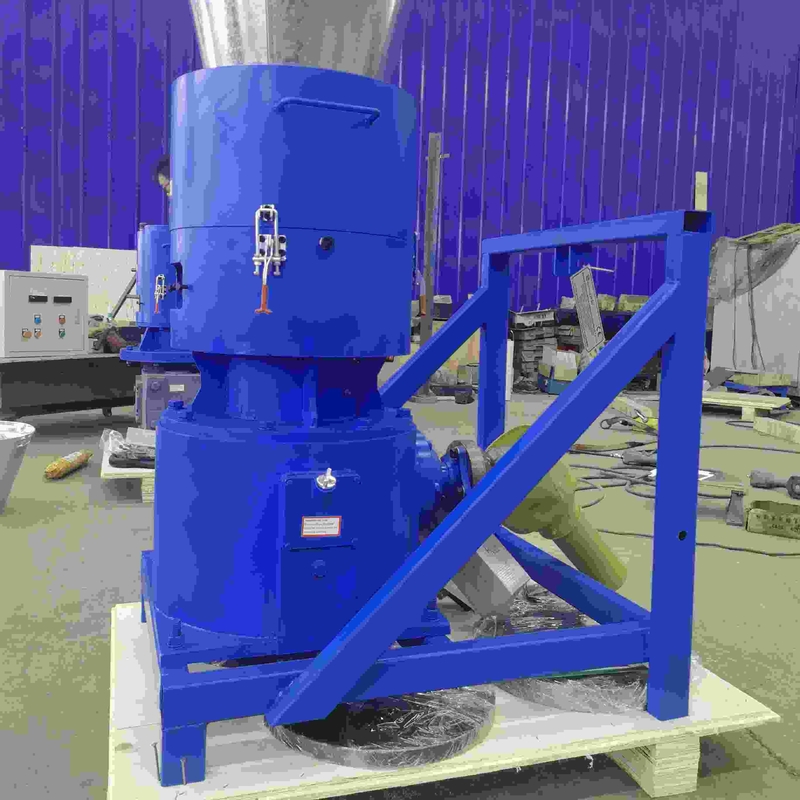 Moinho de pellets movido por PTO de caixa de madeira com 80-1000 kg/h de produção para produção de pellets de madeira