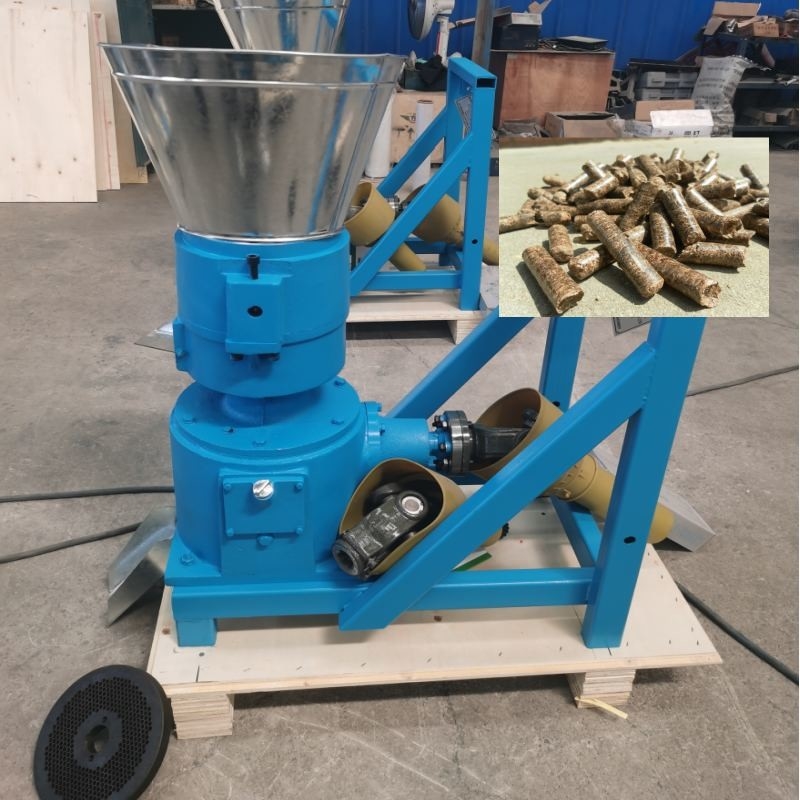 Moinho de pellets PTO para a produção de pellets de madeira