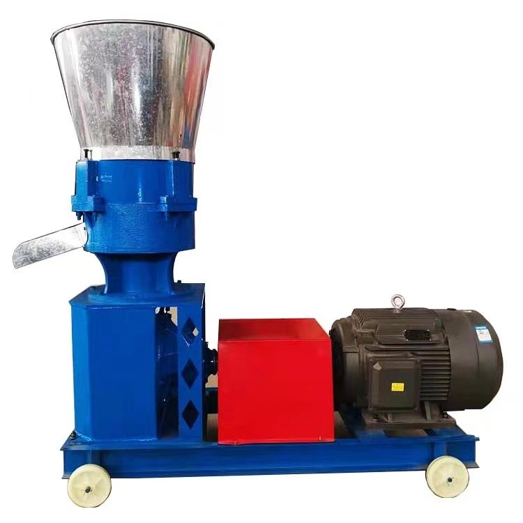 Máquina de pellets para alimentação animal Pequena unidade de pellets para alimentação animal Linha de produção de pellets para alimentação animal
