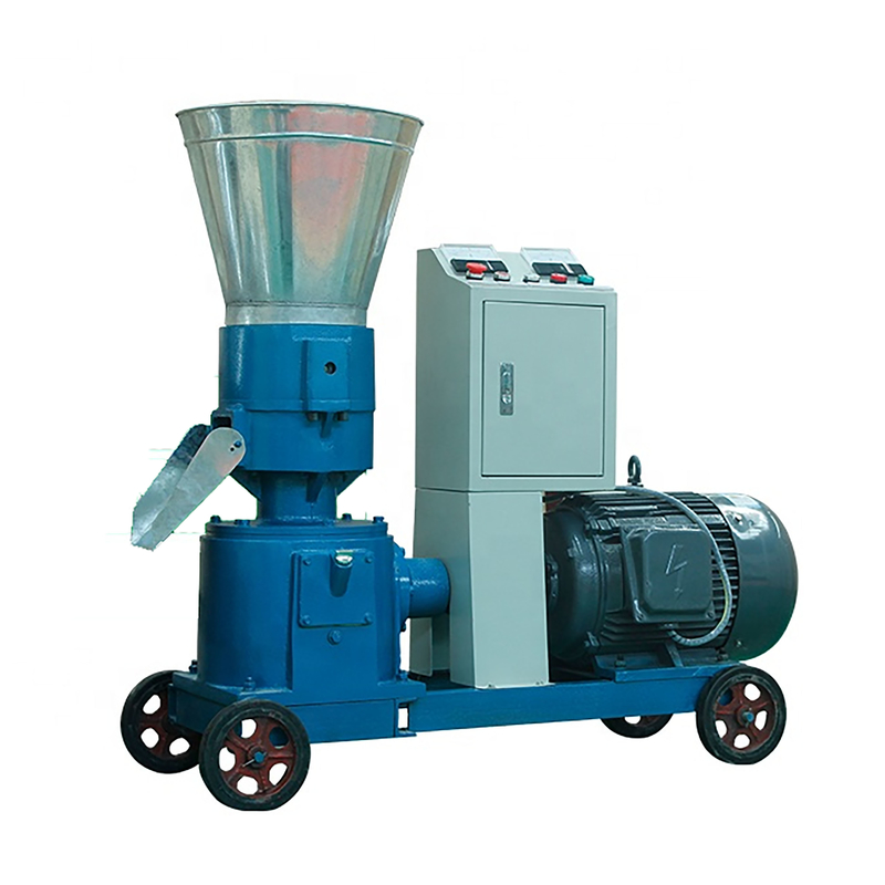 Máquina de pellets para alimentação animal Pequena unidade de pellets para alimentação animal Linha de produção de pellets para alimentação animal