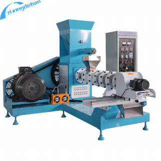 Máquina de extrusão de alimentação por parafuso de 1800-2000 kg/h para a produção de alimentos para animais de estimação e peixes flutuantes