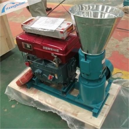 Máquina de moagem de grânulos para alimentação animal de comprimento ajustável 60-80 KG/H para alimentação animal de aves de capoeira