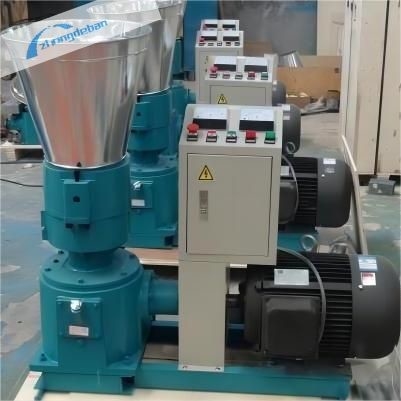 Voltagem personalizada 380V/50HZ/3Fase Pellet Mill Machine para pellets de madeira 4-12mm