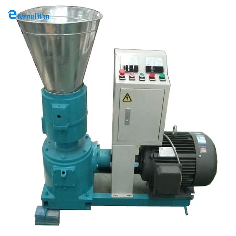 Voltagem personalizada 380V/50HZ/3Fase Pellet Mill Machine para pellets de madeira 4-12mm