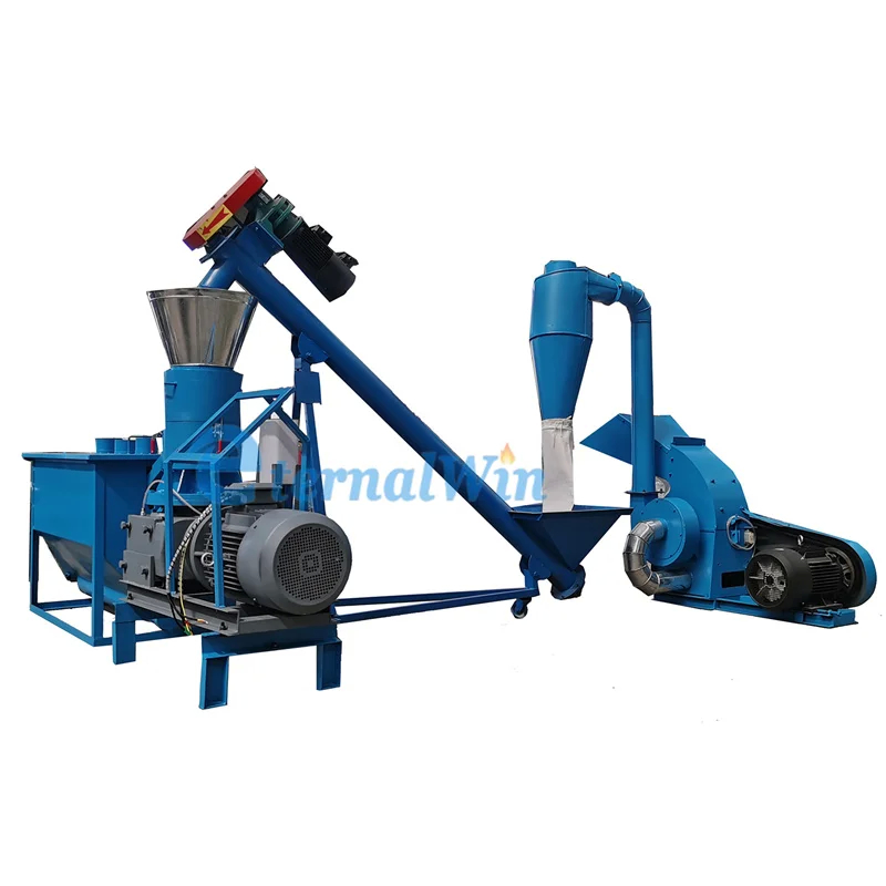 55-160kw Power Wood Pellet Mill para tensão personalizada e 380V / 50HZ / 3Fase Operation