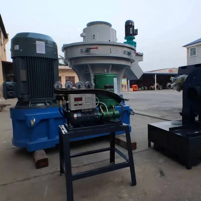 Máquina de moagem de pellets de madeira de 4-12 mm com capacidade de 0,8-4 t/h e tensão de 380 V