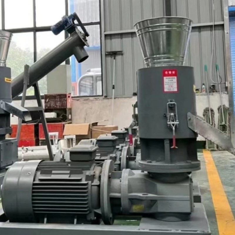 7.5KW personalizado fazendo pellets de madeira Biomassa Pellet Machine Pequena máquina de pellets de biomassa Máquina de pellets totalmente automática