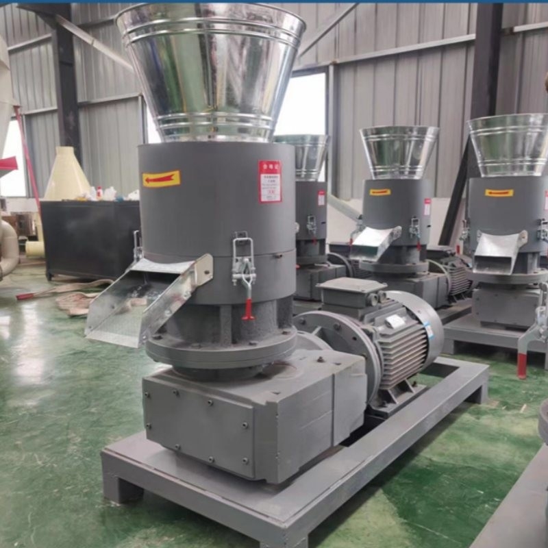 7.5KW personalizado fazendo pellets de madeira Biomassa Pellet Machine Pequena máquina de pellets de biomassa Máquina de pellets totalmente automática