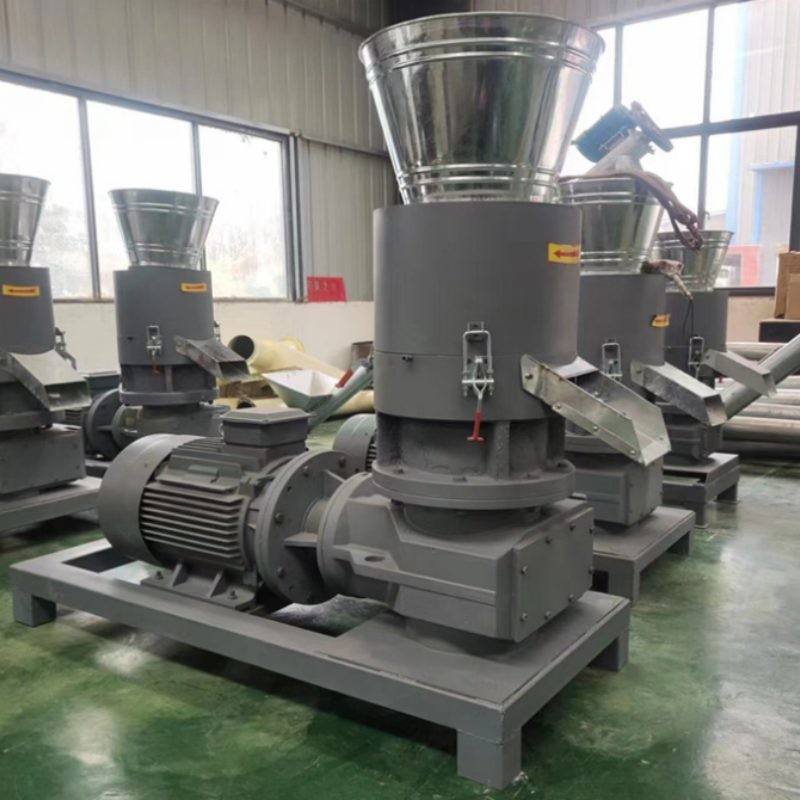 7.5KW personalizado fazendo pellets de madeira Biomassa Pellet Machine Pequena máquina de pellets de biomassa Máquina de pellets totalmente automática