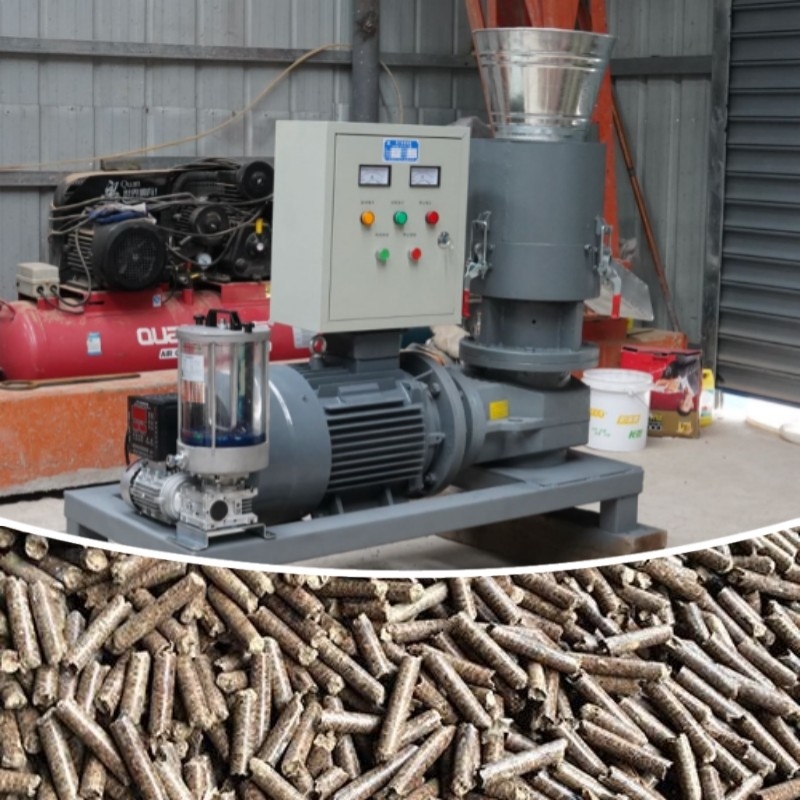 Máquina de pellets de madeira rotativa de rolos de diâmetro de 6-8 mm para fácil operação e manutenção