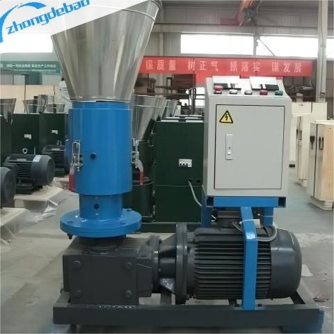 Máquina de moagem de pelotas de madeira de rolos 80-120 KG/H para biomasse Pelotas de serraria