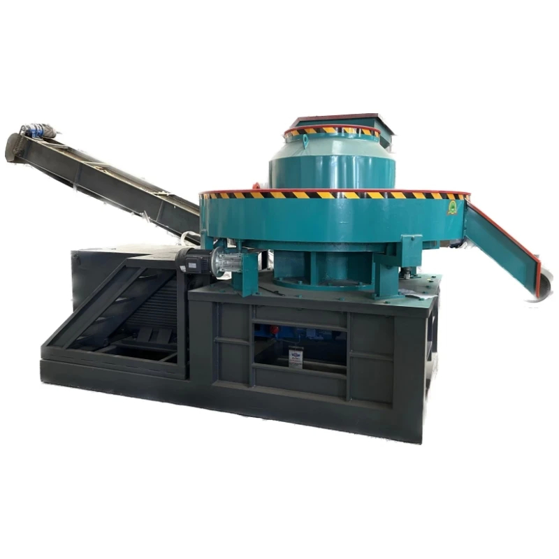 Máquina de briqueteamento de densidade para biomassa 200-500 kg/h Capacidade de saída 18,5kw Consumo de energia